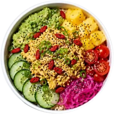 The Berry Good Chicken Poke Bowl