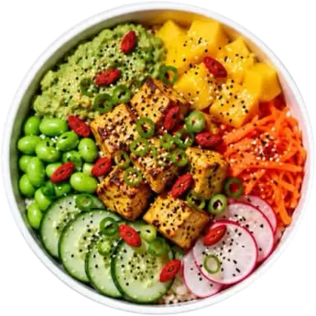 The Sweet Garden Poke Bowl